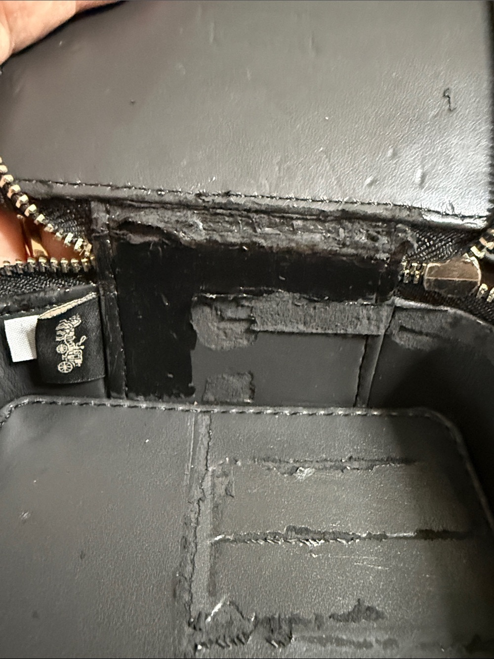 Coach Rainbow Travel Jewelry Case with callouts - Picture 14 of 14